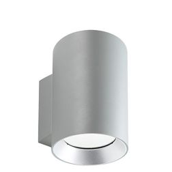 SHOW APPLIQUE CILINDRICA BIEMISSIONE DI LUCE IP65 LED 20W LUCE 3000K O 4000K IN 4 COLORI Sovil - Cristalensi Shop Online 2