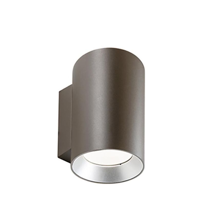 SHOW APPLIQUE CILINDRICA BIEMISSIONE DI LUCE IP65 LED 20W LUCE 3000K O 4000K IN 4 COLORI Sovil - Cristalensi Shop Online