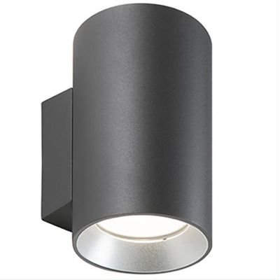 SHOW APPLIQUE CILINDRICO MODERNO IP65 CON LUCE LED 20W LUCE 3000K O 4000K IN 4 COLORI Sovil - Cristalensi Shop Online