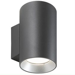 SHOW APPLIQUE CILINDRICA BIEMISSIONE DI LUCE IP65 LED 40W LUCE 3000K O 4000K IN 4 COLORI Sovil - Cristalensi Shop Online 2