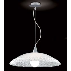 288/SG SOSPENSIONE IN VETRO GRANIGLIA Padana Lampadari - Cristalensi Shop Online 2