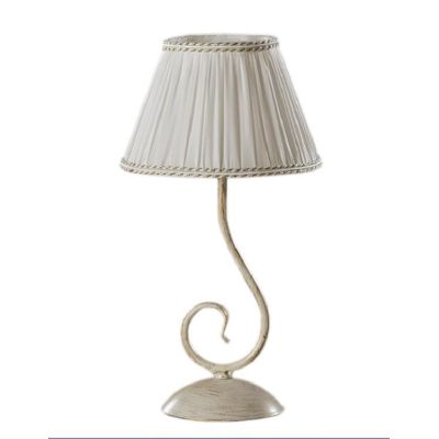 VIVIENNE LUMETTO CLASSICO COLORE AVORIO CHIARO CON PARALUMI IN TESSUTO PLISSE CRISTALENSI LIGHT - Cristalensi Shop Online