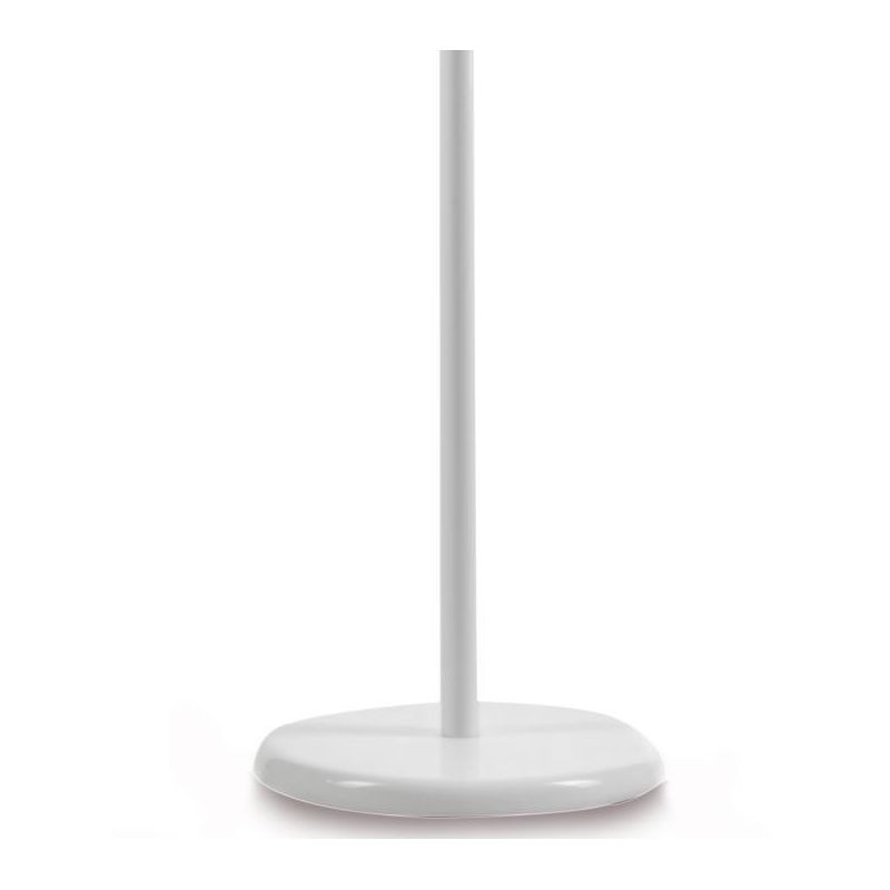 ANCORINA PIANTANA DAL DESIGN MODERNO IN METALLO BIANCO CON ANCORE DECORATIVE BLU CRISTALENSI LIGHT - Cristalensi Shop Online