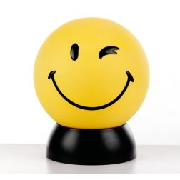 SMILEY BIRBO LUMETTO PICCOLO SFERICO COLORI GIALLO O BIANCO D15 LAMPADINA LED INCLUSA CRISTALENSI LIGHT - Cristalensi Shop Onlin 2