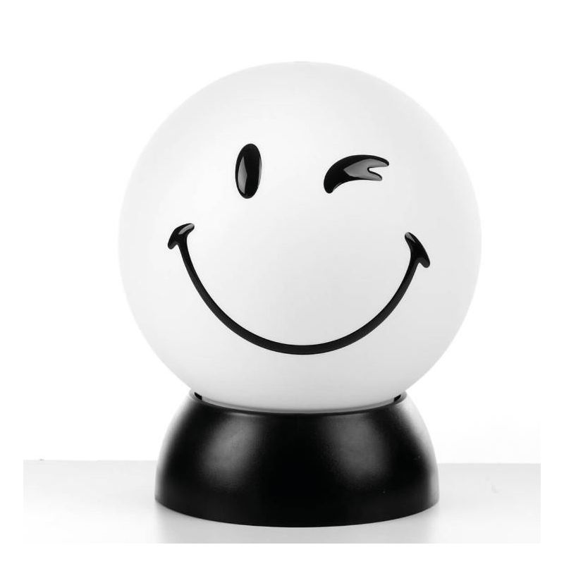 SMILEY BIRBO LUMETTO PICCOLO SFERICO COLORI GIALLO O BIANCO D15 LAMPADINA LED INCLUSA CRISTALENSI LIGHT - Cristalensi Shop Onlin