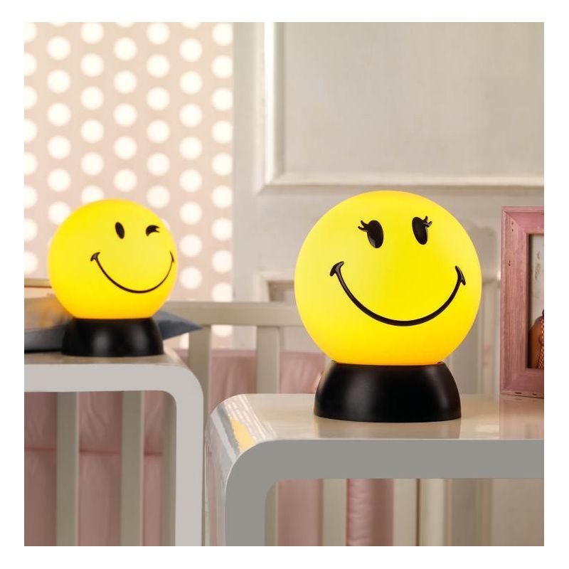 SMILEY LOLITA LUMETTO PICCOLO SFERICO COLORI GIALLO O BIANCO D15 LAMPADINA LED INCLUSA CRISTALENSI LIGHT - Cristalensi Shop Onli