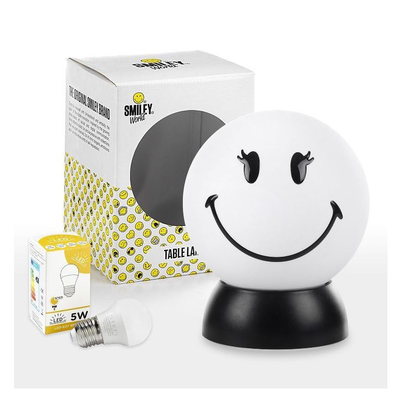 SMILEY LOLITA LUMETTO PICCOLO SFERICO COLORI GIALLO O BIANCO D15 LAMPADINA LED INCLUSA CRISTALENSI LIGHT - Cristalensi Shop Onli