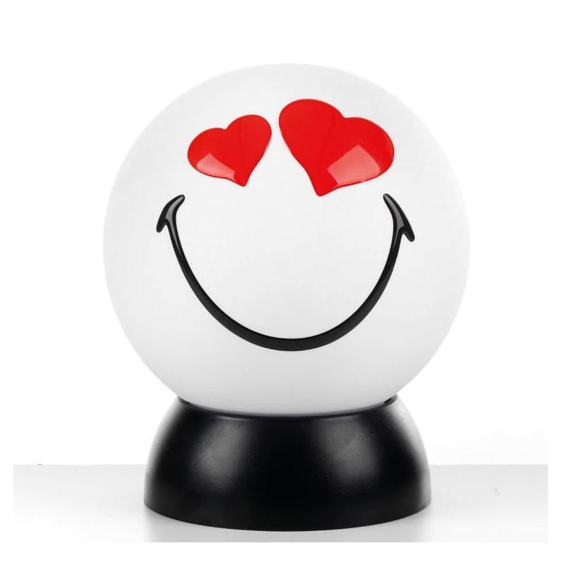 SMILEY CUPIDO LUMETTO PICCOLO SFERICO COLORI GIALLO O BIANCO D15 LAMPADINA LED INCLUSA CRISTALENSI LIGHT - Cristalensi Shop Onli