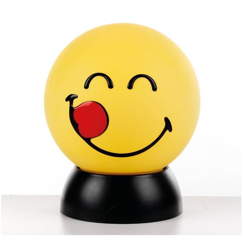 SMILEY CIACCIO LUMETTO PICCOLO SFERICO COLORI GIALLO O BIANCO D15 LAMPADINA LED INCLUSA CRISTALENSI LIGHT - Cristalensi Shop Onl