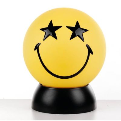 SMILEY STELLA LUMETTO PICCOLO SFERICO COLORI GIALLO O BIANCO D15 LAMPADINA LED INCLUSA CRISTALENSI LIGHT - Cristalensi Shop Onli