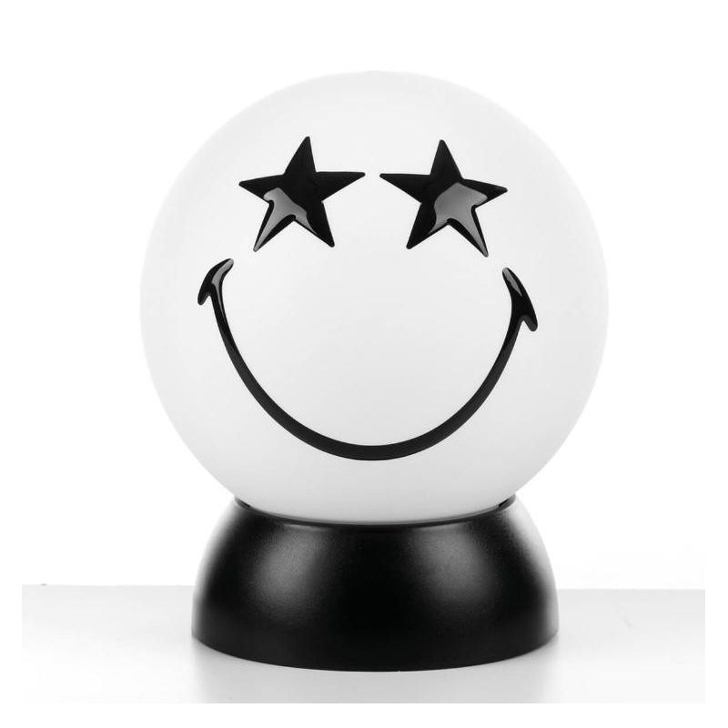 SMILEY STELLA LUMETTO PICCOLO SFERICO COLORI GIALLO O BIANCO D15 LAMPADINA LED INCLUSA CRISTALENSI LIGHT - Cristalensi Shop Onli