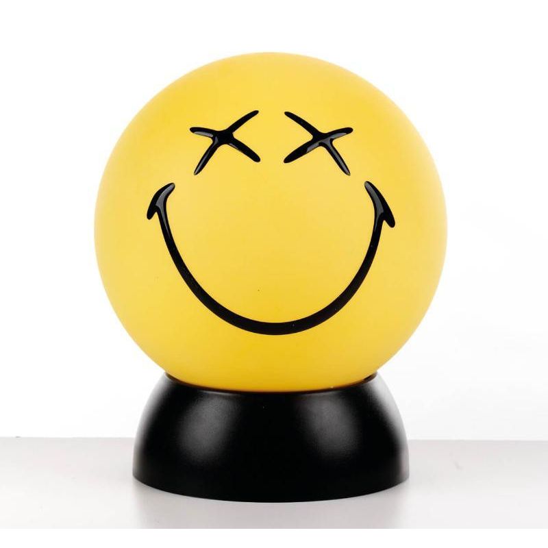 SMILEY GREG LUMETTO PICCOLO SFERICO COLORI GIALLO O BIANCO D15 LAMPADINA LED INCLUSA CRISTALENSI LIGHT - Cristalensi Shop Online