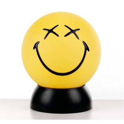 SMILEY GREG LUMETTO PICCOLO SFERICO COLORI GIALLO O BIANCO D15 LAMPADINA LED INCLUSA CRISTALENSI LIGHT - Cristalensi Shop Online