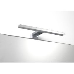 NEMO LAMPADA DA SPECCHIO O QUADRO IP44 CROMO LUCIDO CON LUNGHEZZA 30 CM LED 4.5W LUCE 4000K CRISTALENSI LIGHT - Cristalensi Shop 2