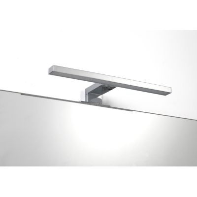 NEMO LAMPADA DA SPECCHIO O QUADRO IP44 CROMO LUCIDO CON LUNGHEZZA 50 CM LED 4.5W LUCE 4000K CRISTALENSI LIGHT - Cristalensi Shop