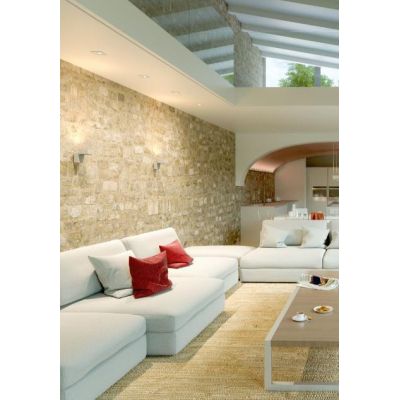 RUBYC PLAFONIERA APPLIQUE CON PROIETTORE A LED 14W BIANCO O NERO DIREZIONABILE BENEITO FAURE - Cristalensi Shop Online