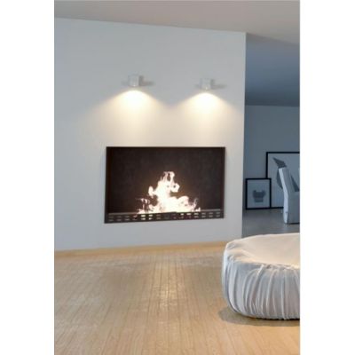 RUBYC PLAFONIERA APPLIQUE CON PROIETTORE A LED 14W BIANCO O NERO DIREZIONABILE BENEITO FAURE - Cristalensi Shop Online