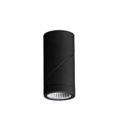 PLUS PLAFONIERA CILINDRICA CON PROIETTORE A LED 8W BIANCO O NERO DIREZIONABILE BENEITO FAURE - Cristalensi Shop Online 2