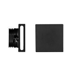 STEPS SEGNAPASSO DA INTERNI QUADRATO COLORI BIANCO O NERO LED 4W LUCE 3000K CM 5X5 BENEITO FAURE - Cristalensi Shop Online