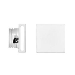 STEPS SEGNAPASSO DA INTERNI QUADRATO COLORI BIANCO O NERO LED 4W LUCE 3000K CM 5X5 BENEITO FAURE - Cristalensi Shop Online 2