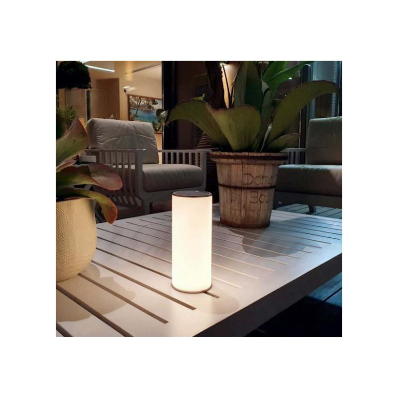 CONVERSE LIGHTING LAMPADA DA APPOGGIO A BATTERIA RICARICABILE LED 2,5W DIMMERABILE BENEITO FAURE - Cristalensi Shop Online