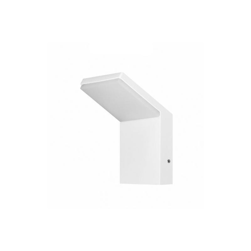 NEO APPLIQUE DA ESTERNI SQUADRATO BIANCO O NERO IP54 LED 9W LUCE 3000K o 4000k BENEITO FAURE - Cristalensi Shop Online