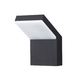 NEO XL APPLIQUE DA ESTERNI SQUADRATA BIANCO O NERO IP65 LED 18W LUCE 3000K o 4000k BENEITO FAURE - Cristalensi Shop Online