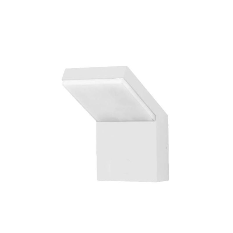 NEO XL APPLIQUE DA ESTERNI SQUADRATA BIANCO O NERO IP65 LED 18W LUCE 3000K o 4000k BENEITO FAURE - Cristalensi Shop Online