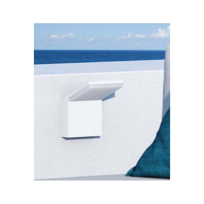 NEO XL APPLIQUE DA ESTERNI SQUADRATA BIANCO O NERO IP65 LED 18W LUCE 3000K o 4000k BENEITO FAURE - Cristalensi Shop Online