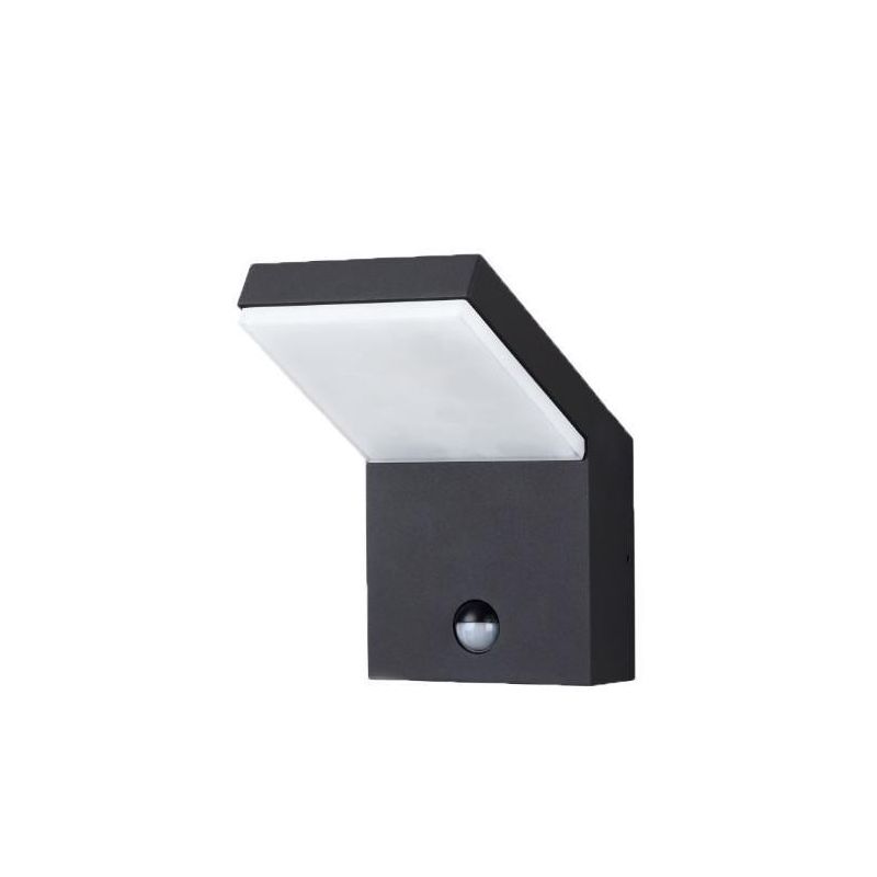 NEO XL APPLIQUE CON SENSORE DI MOVIMENTO BIANCO O NERO IP65 LED 18W LUCE 3000K o 4000k BENEITO FAURE - Cristalensi Shop Online
