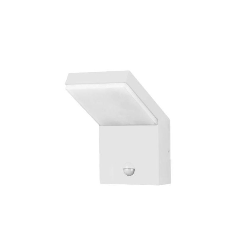 NEO XL APPLIQUE CON SENSORE DI MOVIMENTO BIANCO O NERO IP65 LED 18W LUCE 3000K o 4000k BENEITO FAURE - Cristalensi Shop Online