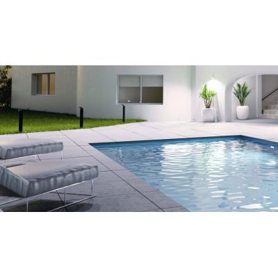 CAM 110 LAMPIONCINO DA ESTERNI BIANCO O NERO IP54 LED 9W LUCE 3000K O 4000K ALTEZZA CM 110 BENEITO FAURE - Cristalensi Shop Onli