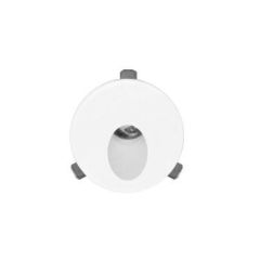 POLO SEGNAPASSO ROTONDO MODERNO IP54 BIANCO O NERO LED 2W CON LUCE 3200K O 4000K BENEITO FAURE - Cristalensi Shop Online 2