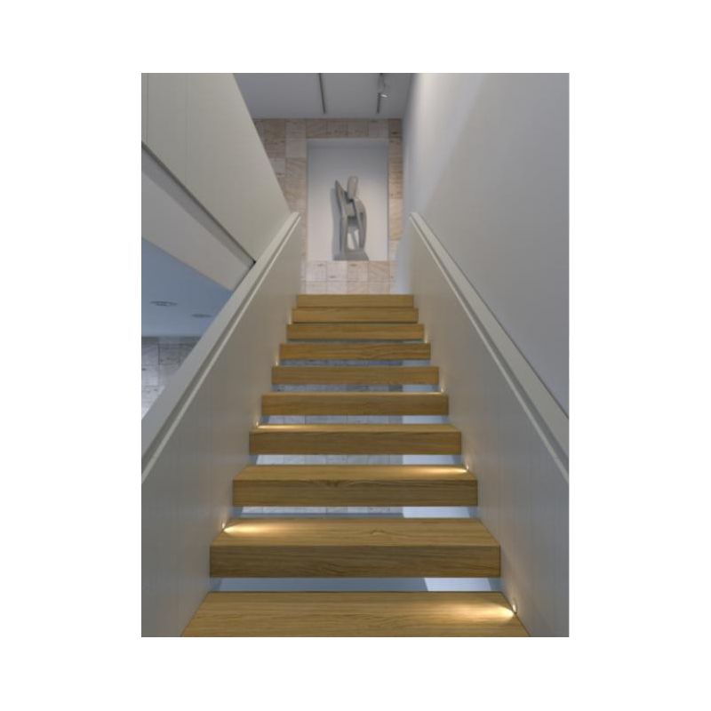 POLO SEGNAPASSO ROTONDO MODERNO IP54 BIANCO O NERO LED 2W CON LUCE 3200K O 4000K BENEITO FAURE - Cristalensi Shop Online