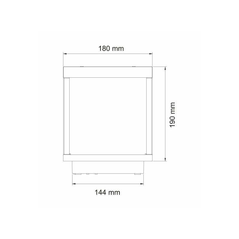 VISOR SOLAR LAMPADA DA TAVOLO IP65 BIANCA NERA O CORTEN CON PANNELLO SOLARE RICARICABILE LED 3,5W BENEITO FAURE - Cristalensi Sh