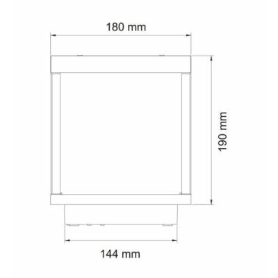 VISOR SOLAR LAMPADA DA TAVOLO IP65 BIANCA NERA O CORTEN CON PANNELLO SOLARE RICARICABILE LED 3,5W BENEITO FAURE - Cristalensi Sh