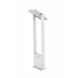 POPA 60 PALETTO ORIENTABILE CON PANNELLO SOLARE E SENSORE PIR IP54 BIANCA O NERA LED 1,6W LUCE 4000K BENEITO FAURE - Cristalensi 2
