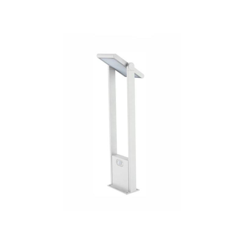 POPA 60 PALETTO ORIENTABILE CON PANNELLO SOLARE E SENSORE PIR IP54 BIANCA O NERA LED 1,6W LUCE 4000K BENEITO FAURE - Cristalensi