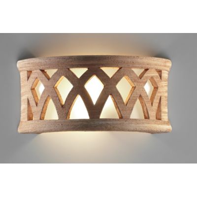 1080A LAMPADA DA PARETE IN TERRACOTTA PER ESTERNO IP65 LED 12W 3000K 1250 LUMEN CRISTALENSI CERAMICA - Cristalensi Shop Online
