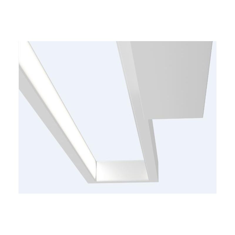 FOUR SQUARES APPLIQUE MODERNA LUNGHEZZA CM 45 LED 20W LUCE 3000K-4000K 4 COLORI Top Light Illuminazione - Cristalensi Shop Onlin