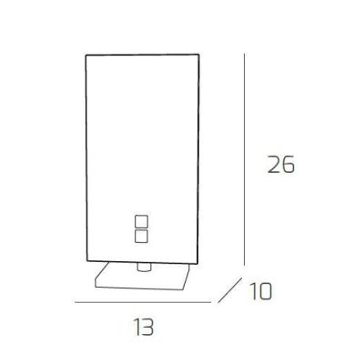 UPGRADE DI TOP LIGHT LUMETTO IN METALLO CROMO E VETRO BIANCO CON LAMPADINA ATTACCO G9 Top Light Illuminazione - Cristalensi Shop