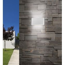 OREGON LAMPADA DA PARETE IN ALLUMINIO A LED 12W IP54 Pan International - Cristalensi Shop Online 2