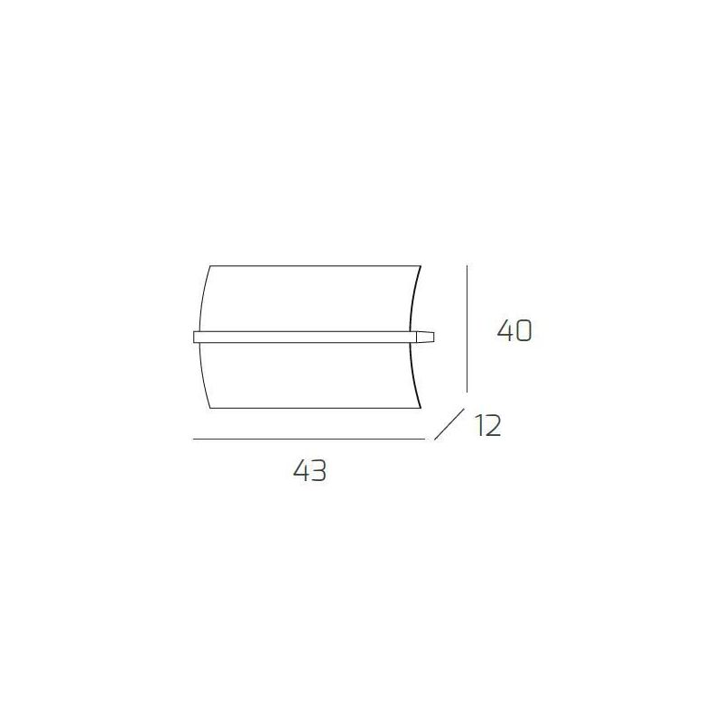 WOOD PLAFONIERA MEDIA LARGHEZZA CM 43 IN METALLO E LEGNO 3 FINITURE DIFFUSORE IN VETRO DELLA TOP LIGHT Top Light Illuminazione -