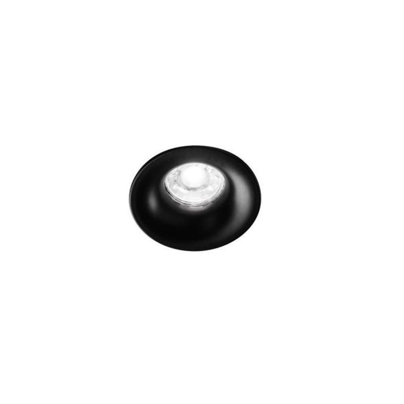 709 SIMPLE FARETTO INCASSO DI ISYLUCE IN ALLUMINIO VERNICIATO DI NERO O BIANCO CON PORTALAMPADE GU10 ISYLUCE - Cristalensi Shop