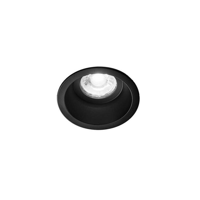 708 INCASSO SIMPLE DI ISYLUCE ALLUMINIO BIANCO O NERO CARTONGESSO PORTALAMPADE GU10 ISYLUCE - Cristalensi Shop Online