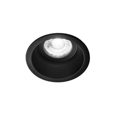 708 INCASSO SIMPLE DI ISYLUCE ALLUMINIO BIANCO O NERO CARTONGESSO PORTALAMPADE GU10 ISYLUCE - Cristalensi Shop Online