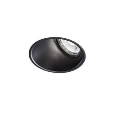 714 SIMPLIE FARETTO TONDO DA INCASSO IN ALLUMINIO VERNICIATO BIANCO O NERO ATTACCO GU10 ISYLUCE - Cristalensi Shop Online