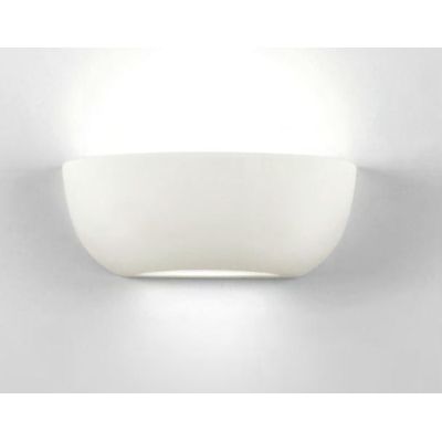 611 APPLIQUE IN CERAMICA EFFETTO GESSO VERNICIABILI DIAMETRO 28 ISYLUCE - Cristalensi Shop Online