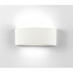 615 ISYLUCE APPLIQUE ARCO GESSO VERNICIABILE LUCE SOPRA SOTTO LARGHEZZA 25 CM MODERNO ISYLUCE - Cristalensi Shop Online 2