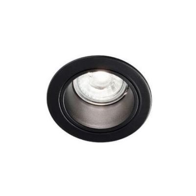 715 SIMPLIE FARETTO INCASSO TONDO IN ALLUMINIO BIANCO O NERO CON ATTACCO GU10 ISYLUCE - Cristalensi Shop Online